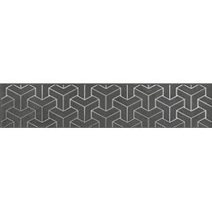 Ломбардиа Бордюр антрацит AD\D569\6400 25х5,4