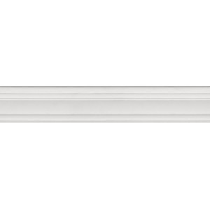 Синтра Бордюр Багет белый матовый обрезной BLF008R 7,3х40