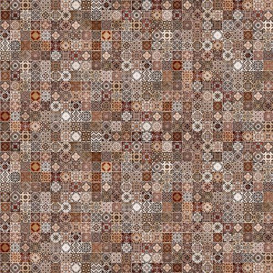 Хаммам глаз. керамогранит коричневый (16107) 42x42